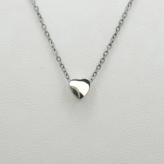 Dainty Stainless Steel heart necklace