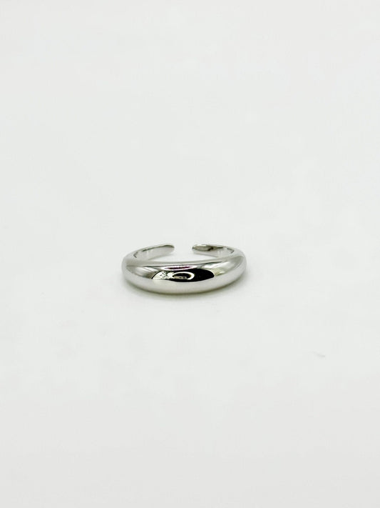 Sterling Silver Adjustable Dome Ring