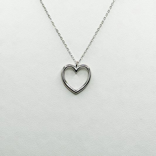 Sterling Silver Heart Necklace